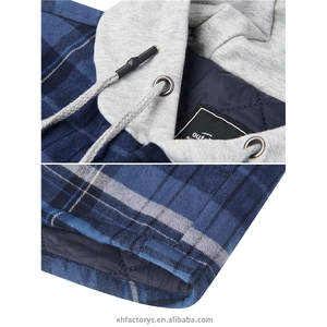 Nuova <span class=keywords><strong>giacca</strong></span> di flanella invernale da uomo casual scozzese primaverile <span class=keywords><strong>e</strong></span> autunnale cappotto foderato trapuntato scozzese foderato in pile <span class=keywords><strong>giacca</strong></span> da <span class=keywords><strong>camicia</strong></span> spessa Outwear - Product Image 6