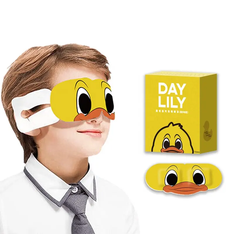 Dailily Relieve eye puffiness promote sleep self-heating steam no charge environmental friendly steam eye mask for children
