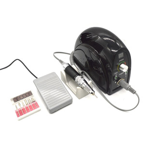 Máquina de manicura Zeal Shine de alta potencia, 35000 RPM, lima de uñas eléctrica profesional para uso en salón con mango. - Product Image 2