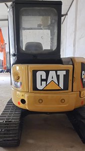 Mini-excavatrice CAT 303.5E de 3,5 tonnes avec godet de terrassement, machine de terrassement hydraulique sur chenilles - Product Image 3