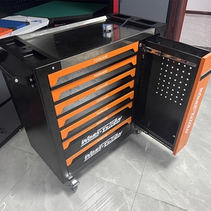 서랍이있는 헤비 듀티 도구 트롤리 도구 카트 롤링 도구 상자 - Product Image 6
