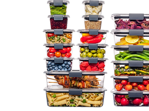 High Quality Lock Lid Tempered Glass Kitchenware Food <b>Container</b> Microwave Oven Bowl Set Mini Storage <b>Box</b> for Storage - Product Image 1