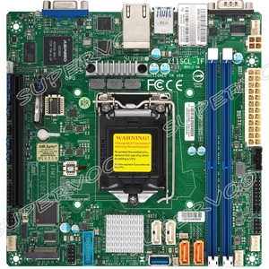 Carte mère de serveur Mini ITX MBD-X11SCL-IF-O LGA 1151 C242 X11SCL-IF X1 - Product Image 4
