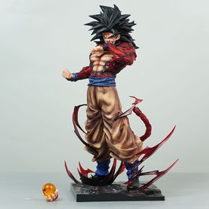 Figurine de collection OEM en résine PVC Saiyan JT Super Gear 4 GK, modèle de jouet tendance, cadeau, ornement, vente en gros, figurine de <span class=keywords><strong>Goku</strong></span>, statues SSSSJ - Product Image 5