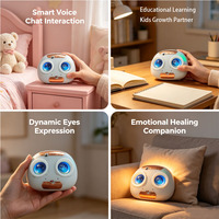 OEM Gemini AI, Partenaire d'éveil et de croissance parent-enfant intelligent et parlant, Poupée en peluche vibrante rechargeable avec expression dynamique des yeux et fonctions profondes