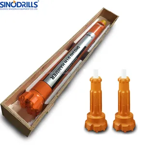 Multi Function DTH Hammer Drilling Rock Drilling Tools 4'' DHD340 Shank Hammer And Bits 110MM