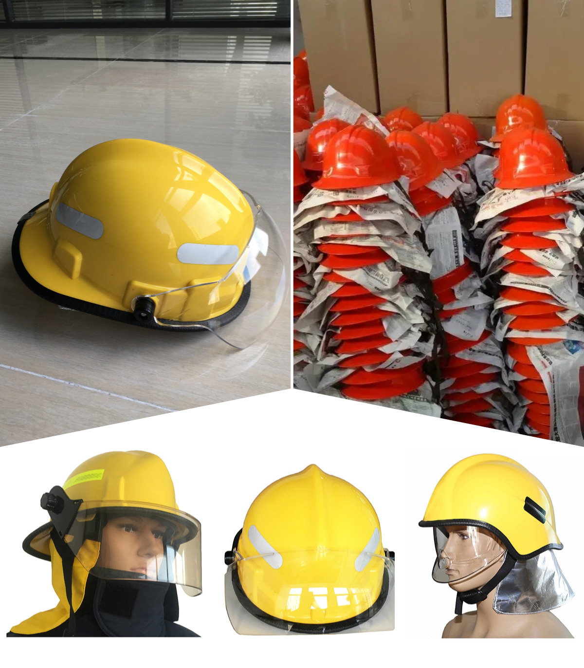 プラスチック製消防士ヘルメット消防救助ヘルメットアメリカン