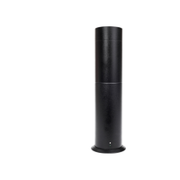 Diffuseur d'huile aromatique en alliage d'aluminium 120ml Machine de diffusion de parfum d'arôme sans eau pour la maison, le bureau et l'hôtel