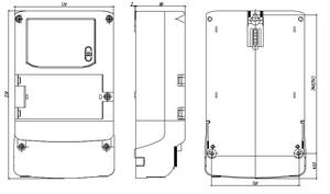 Ba giai đoạn bốn dây dlms đa chức năng truyền thông không dây thông minh GPRS năng lượng mét - Product Image 3