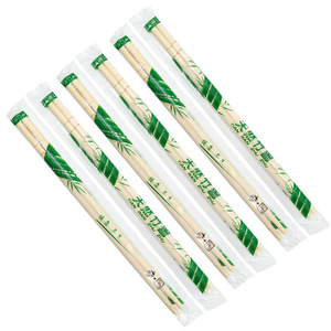 Trong Kho 100 cặp/túi Bán Buôn OPP Đóng Gói 20Cm * 5.0Mm Một Lần Dễ Dàng Dùng Một Lần <span class=keywords><strong>Chop</strong></span> Gậy Vòng Tre Đũa - Product Image 4