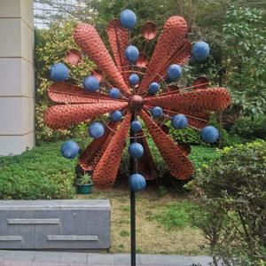 Koperen tuin chime custom metalen Grote <span class=keywords><strong>Wind</strong></span> Spinner - Product Image 5