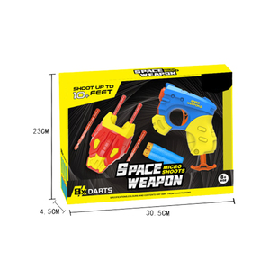 Jeu de tir pistolet unique jouet contrôle des gestes tir mousse lancement espace arme pistolet ensemble balle molle pistolet pour enfants garçons - Product Image 4