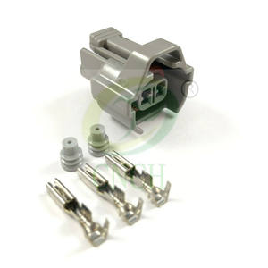 Para Nippon Denso 2 Pin Inyector de combustible Conector Enchufe Clip Kit ID2000 Etiqueta alta - Product Image 1