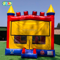 En Stock Moon Gonflable Moonwalk Jumper Bouncer Bouncy Castle Jumping Commercial 13*13 ft Colorful Bounce House Party Rentals