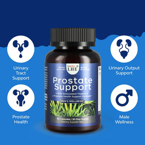 Integratore di Saw Palmetto Personalizzato, 90 Capsule, Supporto per la Salute della <span class=keywords><strong>Prostata</strong></span> <span class=keywords><strong>e</strong></span> Urinaria per Uomini, Capsule Dietetiche di Palmetto - Product Image 2