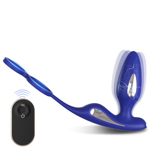 Anello Vibrante in Silicone Airis per Uomo, Anti-Eiaculazione, Massaggiatore Prostatico, Plug Anale per Uomini e Donne, Giocattolo Sessuale 100% - Product Image 1