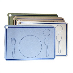 Tapis de table éducatif moderne et écologique en silicone de 3 mm d'épaisseur pour bébés et enfants, 30x40 cm, pour aides pédagogiques - Product Image 3