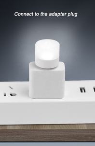 <span class=keywords><strong>Bombilla</strong></span> LED de noche Usb para coche, luz de ambiente portátil, luz LED nocturna con enchufe, venta al por mayor - Product Image 4