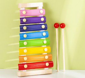 <span class=keywords><strong>Instrumentos</strong></span> <span class=keywords><strong>de</strong></span> madera <span class=keywords><strong>de</strong></span> percusión <span class=keywords><strong>de</strong></span> ocho tonos, juguetes para niños <span class=keywords><strong>de</strong></span> 2 a 3 años - Product Image 4