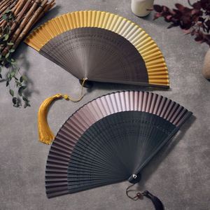 Éventails pliants en soie chinoise <span class=keywords><strong>pour</strong></span> femmes et filles, style japonais, artisanat en bambou imprimé, cadeaux de mariage <span class=keywords><strong>pour</strong></span> invités - Product Image 3