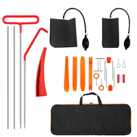 Kit d'ouverture rapide automatique de porte pour serrurier, kit d'ouverture de porte d'urgence pour voitures avec peu de clés