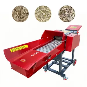 Silage Agricultural And Fodder Chaff Cutter Machine For Dairy Farm Hay Straw Forage Chopper Animal Feed Milling Crushing Machine