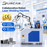 Robot collaboratif de soudage laser 1500W, bras de cobot 6 axes, aucune programmation requise pour l'acier inoxydable, certifié CE