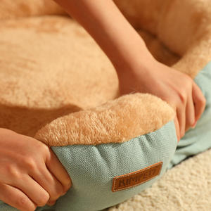 All-Season Bijtbestendige Antiaanbaklaag Van Haar Ovale Pluche Benodigdheden Voor Katten En Honden Accessoires Voor Kleine Dieren - Product Image 4