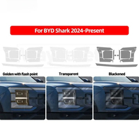 Film de protection transparent fumé noir en TPU pour phares de voiture BYD Shark 6 2025 2026, accessoires extérieurs tout-terrain 4x4