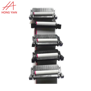 Tùy Chỉnh Kết Nối <span class=keywords><strong>IDC</strong></span> 1.27Mm 2.54Mm Pitch Che Chắn 2-64 Pins Màu Đỏ Màu Đen Cầu Vồng Phẳng Cáp - Product Image 6