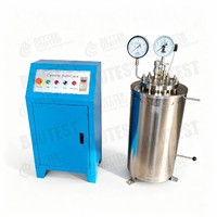 Automatic Cement Autoclave 8L High Pressure Steam Curing Chamber for MgO Stability Test - ASTM C151 Compliant Lab Equipment