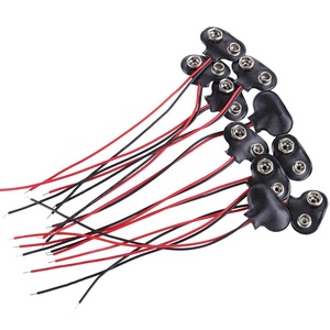 Clip de fixation pour <span class=keywords><strong>pile</strong></span> <span class=keywords><strong>9V</strong></span>, <span class=keywords><strong>connecteur</strong></span> à encliquetage - Product Image 6