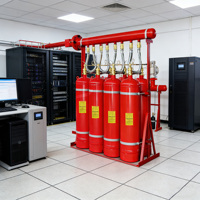 Système d'extinction d'incendie WK Brand HFC227ea, système de suppression automatique de gaz à agent propre, personnalisable pour l'équipement informatique