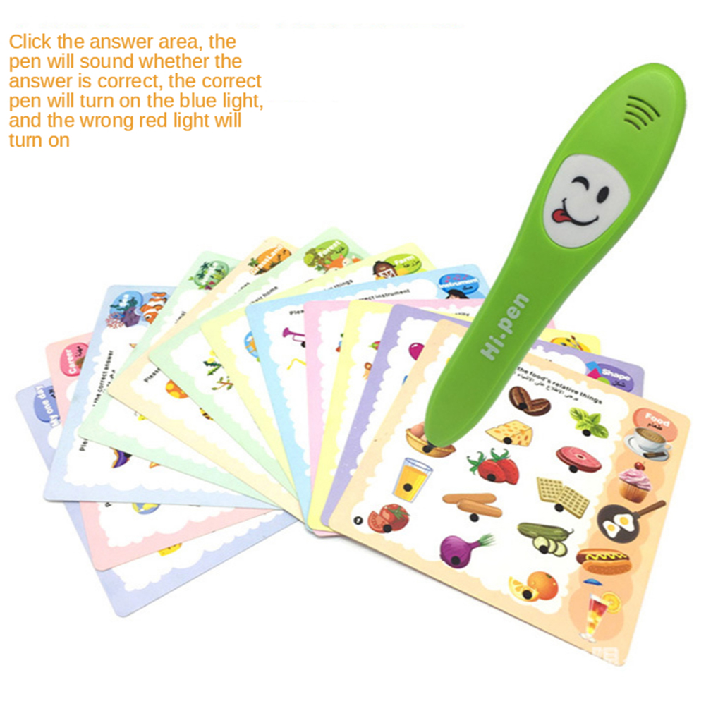 Kindergarten Reading Set English Educational Interactive Pen Learning Machine for Kids Children