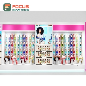 Vitrina Exhibidora de Pelucas Personalizada con Múltiples Cajones, Puerta de Vidrio con Cerradura y Estantes para Exhibición de Pelucas - Product Image 1