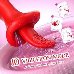 3 в 1, Женский Стимулятор полости рта, оргазм, клиторальный присоска, 3 режима всасывания, 10 режимов вибрации, облизывание большого рта, вибратор % - Product Image 4