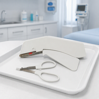 Agrafeuses cutanées manuelles jetables médicales, instrument de suture cutanée stérile portable pour la fermeture des plaies cutanées