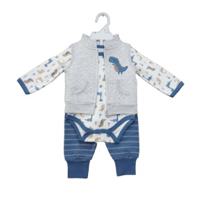 Nuovi vestiti per bambini <span class=keywords><strong>invernali</strong></span> articolo di moda giacche per ragazze con cerniera tuta in cotone pantalone morbido set per bambini abbigliamento 3 pezzi - Product Image 4