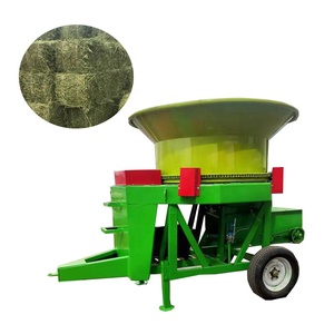 Broyeur d'alimentation en paille broyeur de balles d'herbe découpeuse luzerne et paille d'herbe broyeur de balles rotatif broyeur de gazon agricole à vendre - Product Image 1