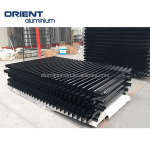 Clôture noire, <span class=keywords><strong>lame</strong></span> verticale en Aluminium 1800H X 2400W, livraison gratuite - Product Image 4