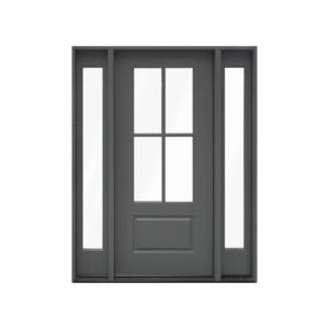 Pintu Fiberglass yang Terlihat Seperti Kayu Asli Desain Modern untuk Penggunaan Eksterior Bahan Komposit Tahan Lama & Bebas Busuk - Product Image 3