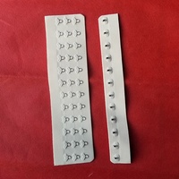 Bande de crochets et œillets en nylon Xinfa HK34N en rouleau continu pour sous-vêtements