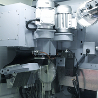 Conception universelle efficace traitement automatique cnc affûteur outil disque côté tct scie circulaire lame affûtage machines prix