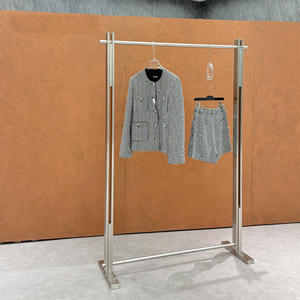 Expositor <span class=keywords><strong>de</strong></span> Acero Inoxidable para Tiendas <span class=keywords><strong>de</strong></span> <span class=keywords><strong>Ropa</strong></span> <span class=keywords><strong>de</strong></span> Hombre y Mujer, <span class=keywords><strong>de</strong></span> Alta Gama, Fácil <span class=keywords><strong>de</strong></span> Montar - Product Image 5