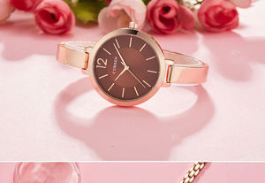 นาฬิกาข้อมือผู้หญิง Curren 9012 ยี่ห้อดัง ดีไซน์สวยหรู ทันสมัย ระบบควอตซ์ - Product Image 5