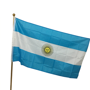 Drapeaux de pays argentins 3x5 pieds, en Polyester imprimé, drapeaux de Football du <span class=keywords><strong>Qatar</strong></span> 2022 - Product Image 6