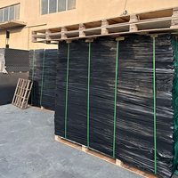 Tapis de soutien portables 4x8 en PEHD pour grue, protection du sol, stabilité accrue, compatible OEM
