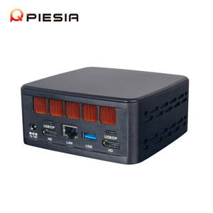 Piesia 11th Gen <span class=keywords><strong>Core</strong></span> <span class=keywords><strong>i3</strong></span> i5 i7 Celeron 6305 Máy tính để bàn Mini PC 2 * DDR4 Intel I226 Mạng 2 * HD/Type-C x86 Barebone văn phòng NUC Mini PC - Product Image 1