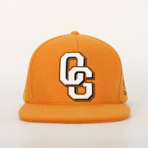 Casquette de sport 5 panel personnalisée de haute qualité avec broderie 3D Logo Gorras en laine Casquette à rabat - Product Image 2