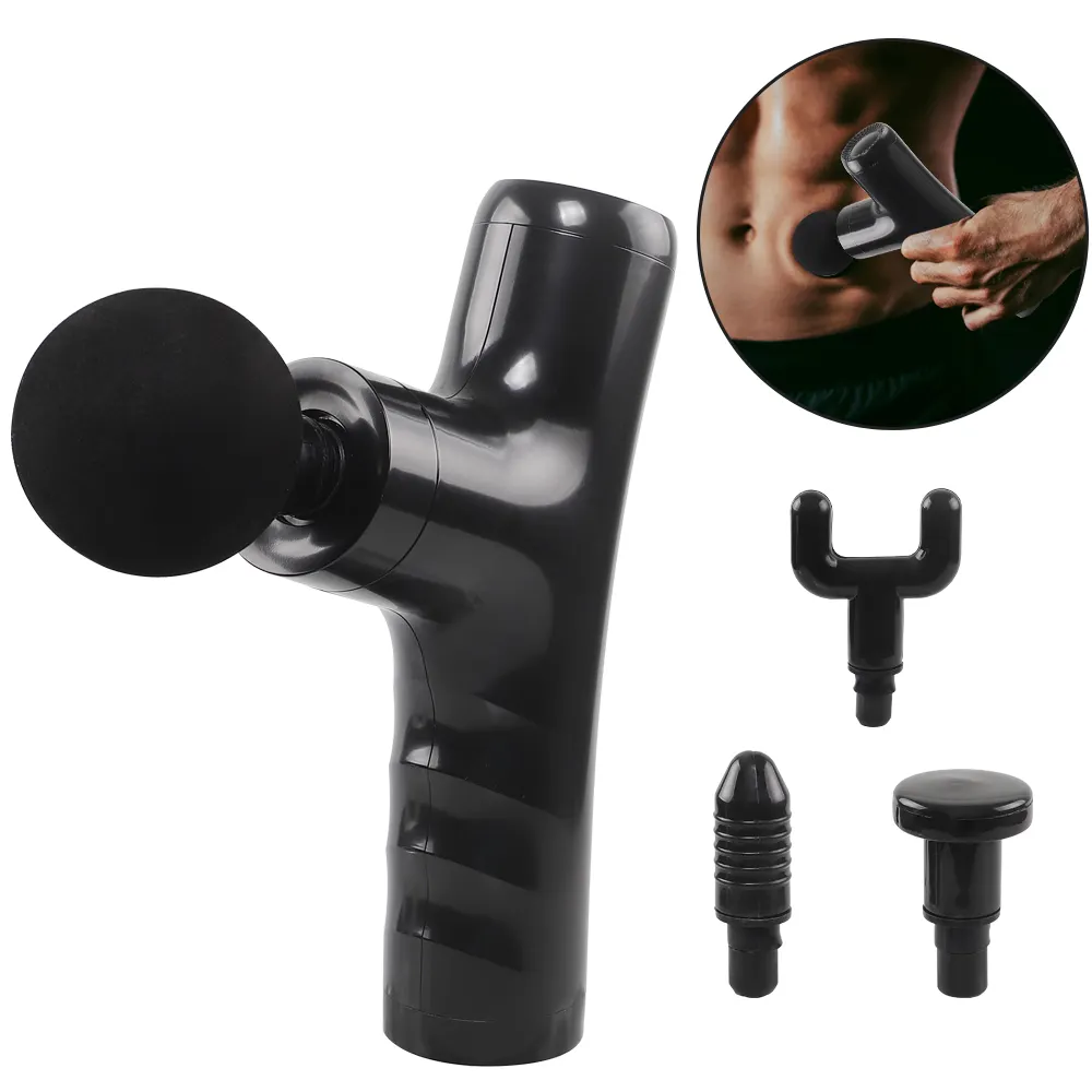 Professionele Massage Pistool Pistola De Masaje Lichaam Vibrator Massage Machine Lcd Mini Pistool Pistolet De Massage Musculaire